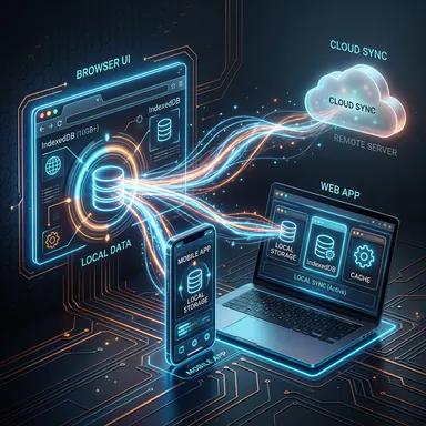Article illustration: Local-First Web Apps: How to Sync Local Data Using LocalStorage and IndexedDB
