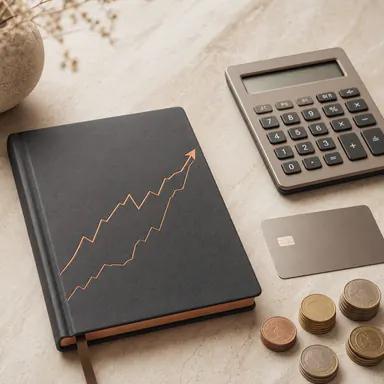 Utility illustration: Bitcoin and Stock Quotes