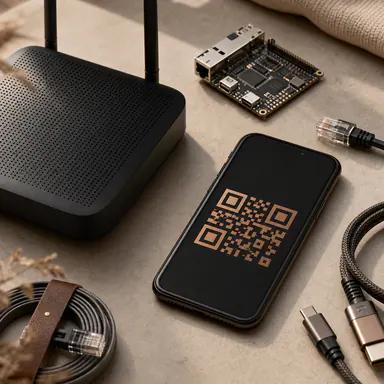 Utility illustration: QR Code Generator